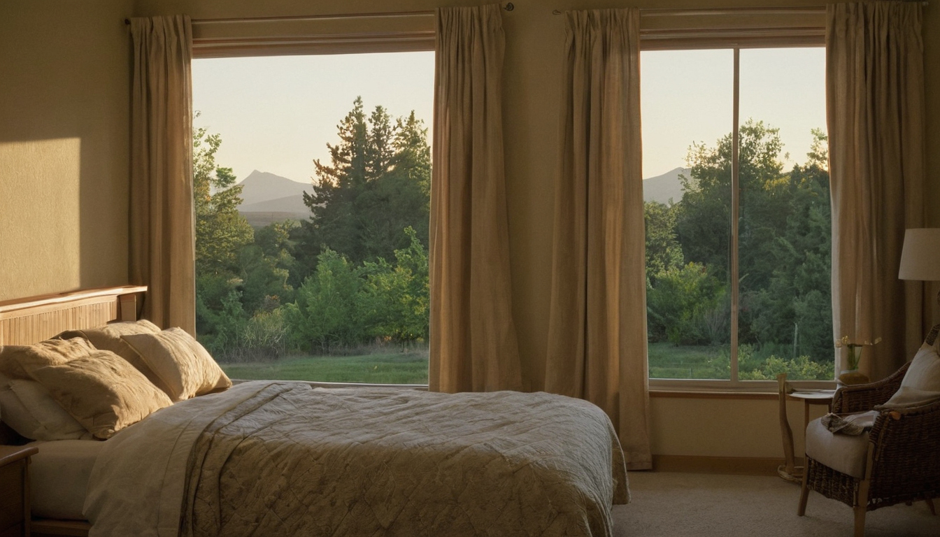 Do east-facing bedroom windows need blackout curtains for better sleep?